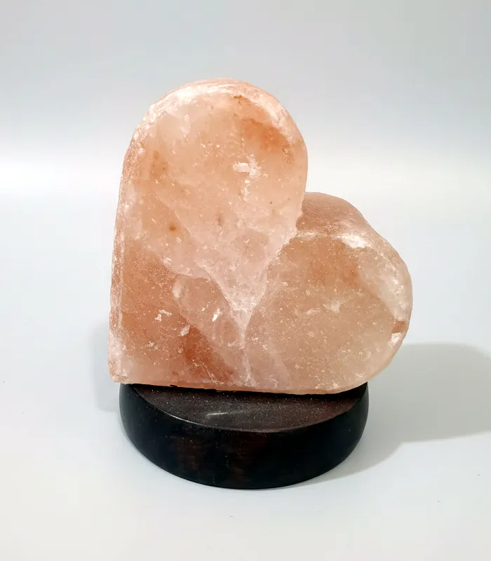 UA Himalayan Salt Lamp Heart shape USB & Multi-Color (1) UA Himalayan Salt Lamp – Heart Shape - Image 1