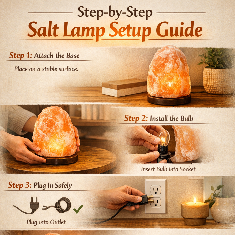 Salt Lamp Unboxing