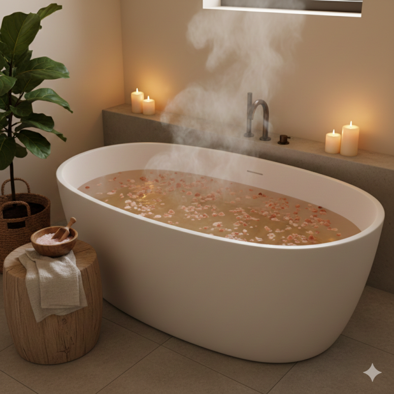 Himalayan Salt Bath Benefits