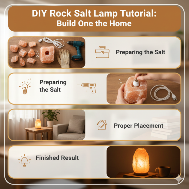 DIY Rock Salt Lamp Tutorial