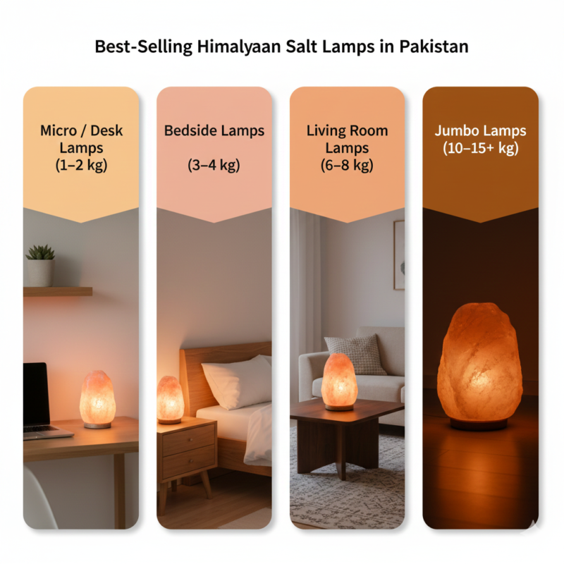Salt Lamps in Pakistan