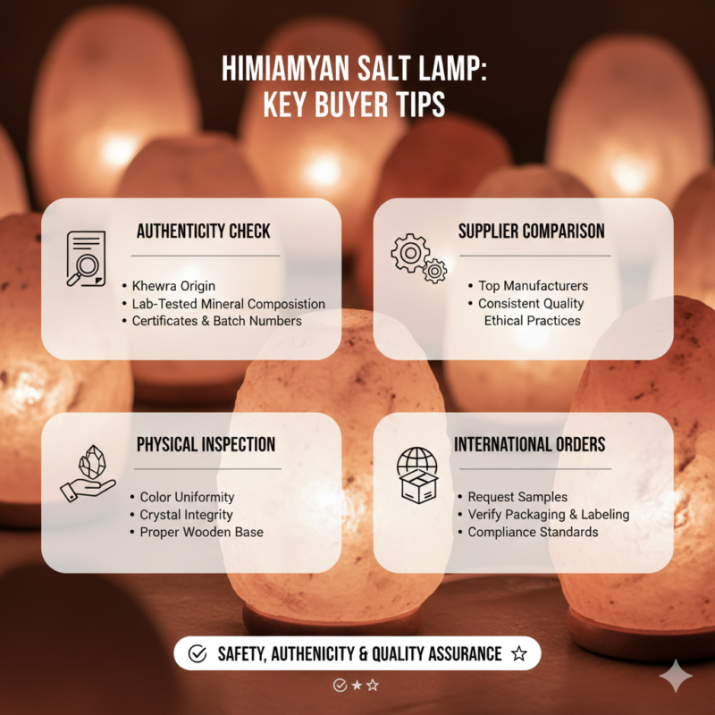 Himalayan salt lamps